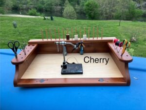 Fly Tying Workstation in Cherry